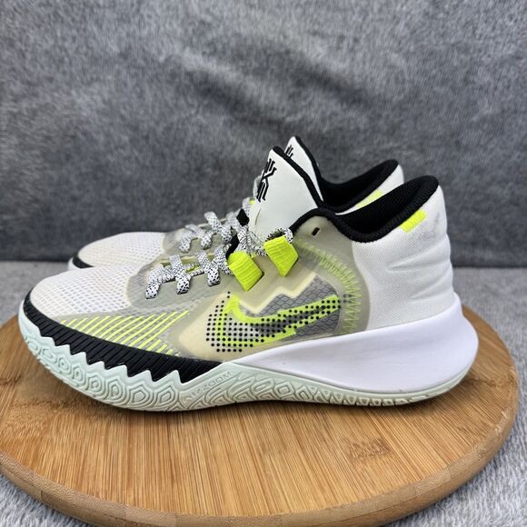 Nike Kyrie Flytrap 6 Shoes Mens Size 5 White Volt Black Basketball Sneakers - Picture 3 of 9
